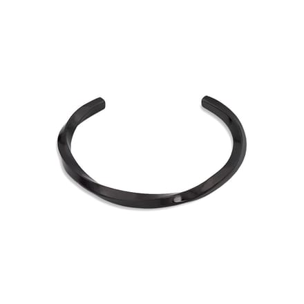 Twice As Nice Armband in edelstaal, glad ontwerp Zilverkleurig 19cm