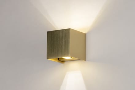 Lumidora Wandlamp 13935 - Voor binnen - MIAMI - G9 - Goud - Messing (kleur) - Metaal