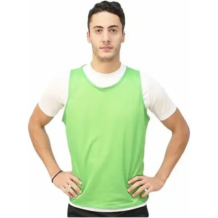 Trainingsvest Omkeerbaar Unisex Verde/Amarillo JUNIOR
