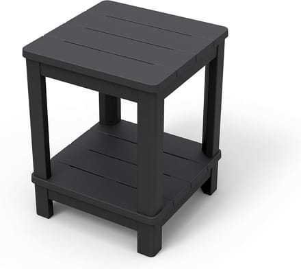 Deluxe tafel met dubbele plank - 40,5 x 40,5 x 52 cm