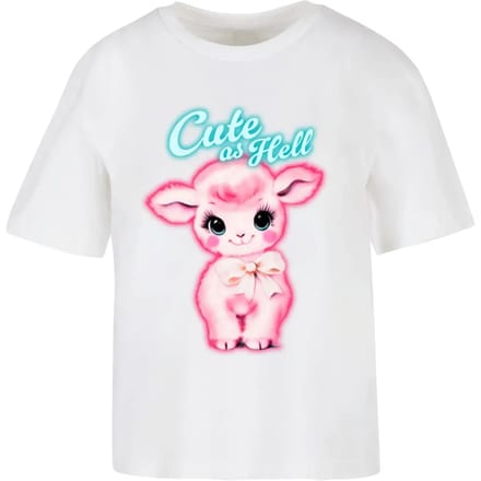 Dames-T-shirt Miss Tee Cute As Hell