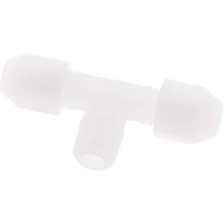 2X4 Mm&R1/8'' Pvdf T-Vorm Tee Slang Aansluiting Met Buitendraad 10Bar/145Psi