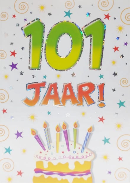 Kaart - That funny age - 101 jaar - AT1050