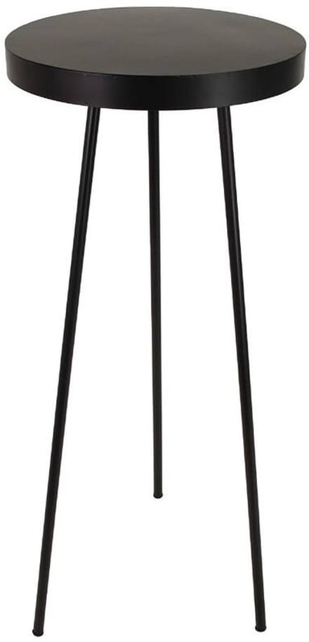 Tafel Rond - Zwart Metaal - Ø42,5 x ↑ 98 cm