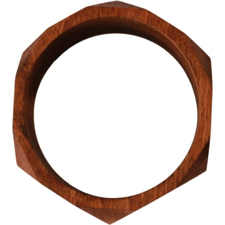 Costume National Vrouwen Bruin Houten Gemerkte Armband
