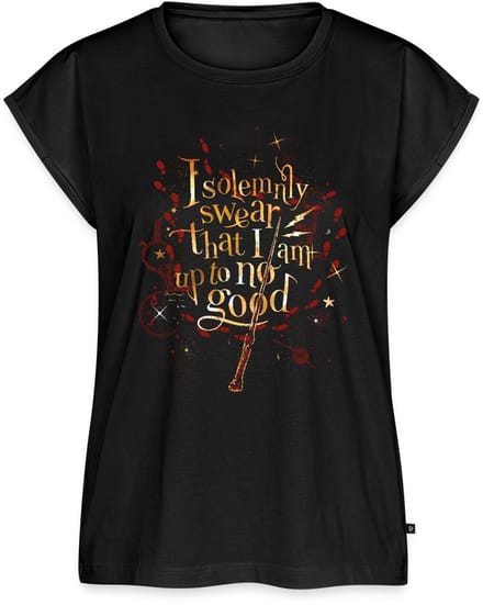 Harry Potter Ik Zweer Plechtig Vrouwen Premium Bio Top