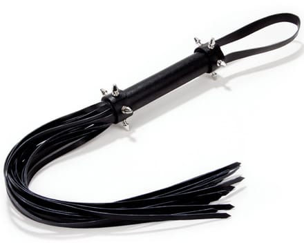 Ouch Spiked Leather Whip
