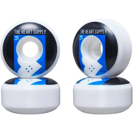 Set centrano skateboardwielen Heart Supply Clean Heart 99A (x4)