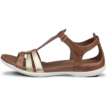 ECCO Flash dames sandaal - Cognac - Maat 38