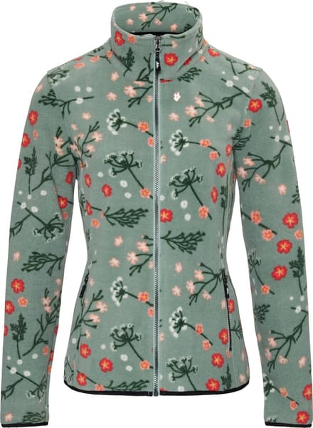 Nordberg Floor Fleece Vest - Dames - Groen Melange - Maat M