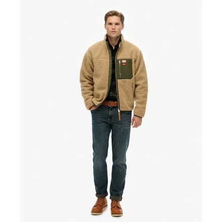 Superdry Vintage Retro Jas Bruin XL Man