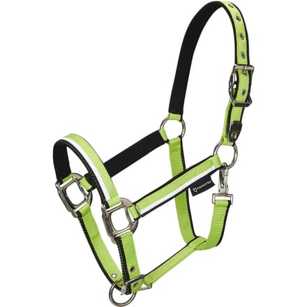 Nylon paardenhalster Equestro White Trim