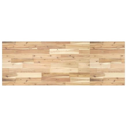 vidaXL - Bureaublad - 120x50x2 - cm - onbehandeld - massief - acaciahout