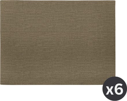 Placemat TRITON, SET/6, 33x45cm, dusty olive