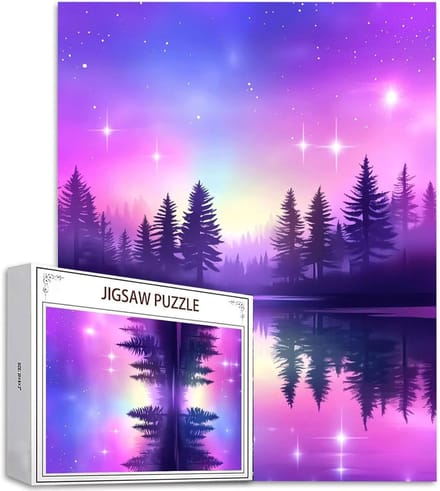 Houten Puzzel - Sterrenhemel Puzzel - Ontspanning Thuis - 4000 Stukjes - 141x87cm