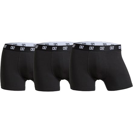 CR7 Trunk Cotton Stretch 3-Pack Main Basic Men Black