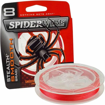 SpiderWire Stealth Smooth 8 - Code Red - 26.4kg - 0.29mm - 150m - Rood