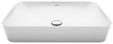 Creavit Ultra Keramische Opbouw Wastafel – 60x40 cm – Mat Wit