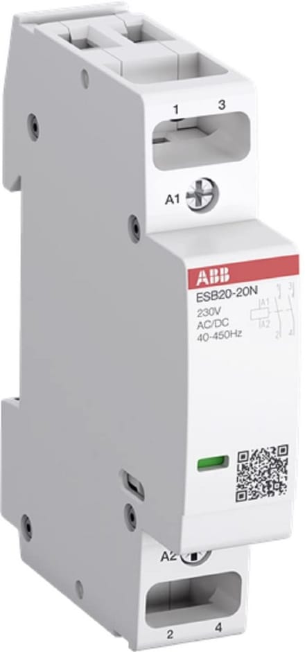 Modulaire Bescherming 2P 20A voor AC en DC - 100.000 cycli