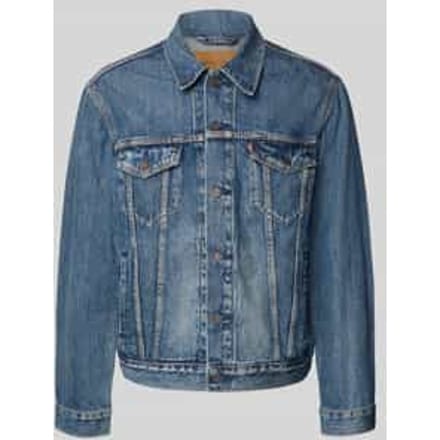Levi's Trucker Jacket Dark Indigo Größe: S | Jeansjacken Outlet | Herren | Blau