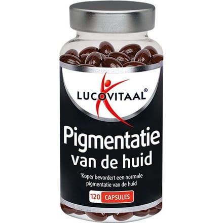 Lucovitaal Pigmentatie van de huid 120 capsules