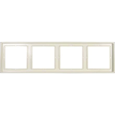 Jung LS984W Frame 4-voudig LS 990 Crème-wit 1 stuk(s)