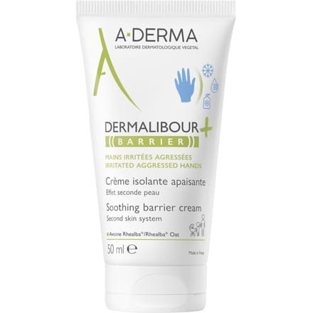 A-Derma Dermalibour+ Barrier Isolerende kalmerende Crème | Geïrriteerde aangevallen huid 50