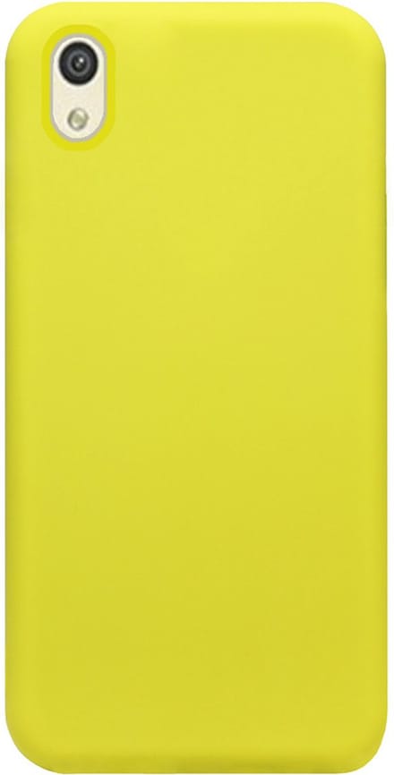 ADEL Siliconen Back Cover Softcase Hoesje Geschikt voor Huawei Y5 (2019) - Geel