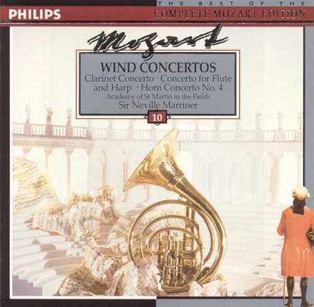 Mozart: Wind Concertos / Leister, Grafenauer, Marriner et al
