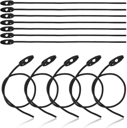 Omgoods - Set van 12 Verstelbare Elastische Spanbanden