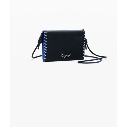 Desigual portemonnee clutch Mone Capsule Tiny Zip Clutch Black zwart