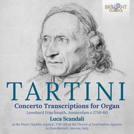 Luca Scandali - Tartini: Concerto Transcriptions For Organ (CD)