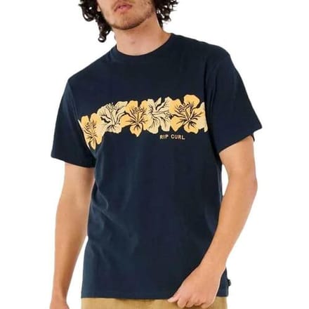 T-shirt Korte Mouw Rip Curl Hibiscus
