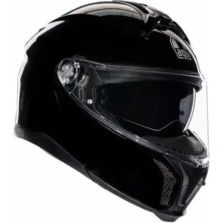 AGV Tourmodular motorhelm mono glans zwart systeemhelm M