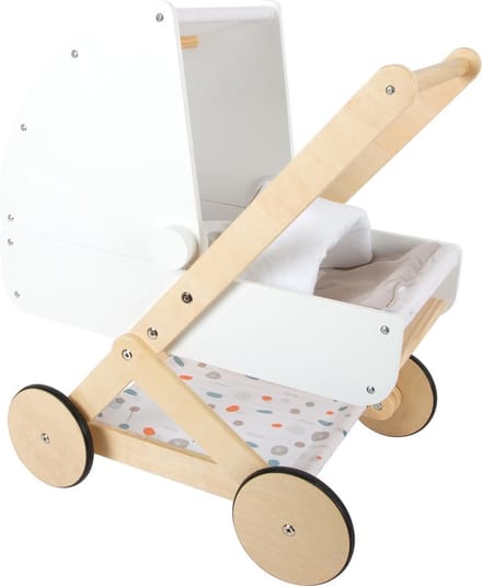 Small Foot - Wooden Doll Pram Little Button