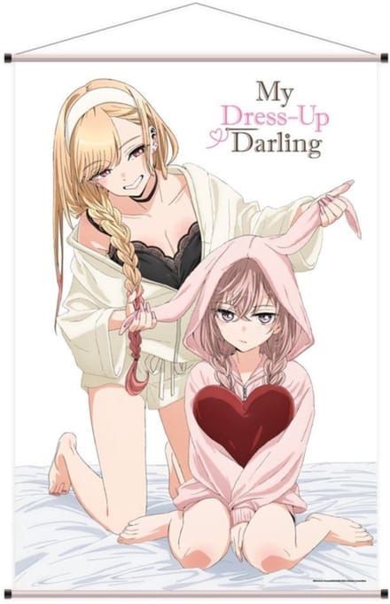 Sakami Merchandise My Dress-Up Darling Wallscroll Marin & Sajuna 60 x 90 cm Poster & Wallscrolls