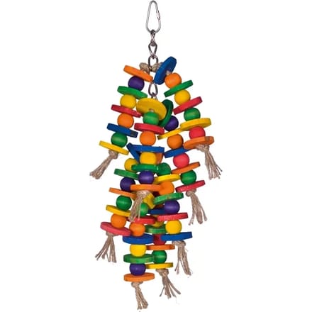 Kooispelgoed voor vogels Nobby Pet Holzketten Mit Sisal