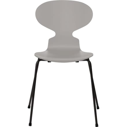 Fritz Hansen Ant Stoel - gelakt - nine grey - zwart