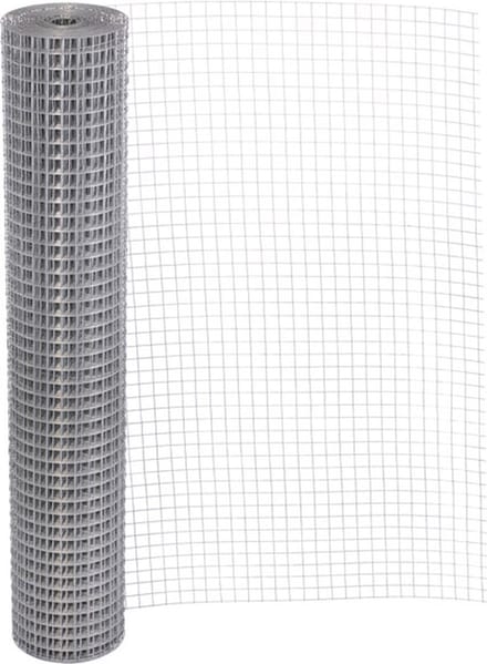 Volieregaas 19x19mm 1,20mm 100cm x 25m RVS.