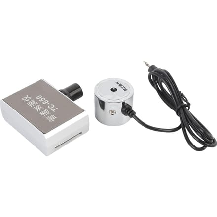 Lekdetector voor Leidingen met Oortelefoon 20000X Versterking Waterleiding Lekdetectie Kit voor Huisbouw white