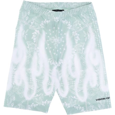 Damesfietsbroek Bandana Print Legging Groen