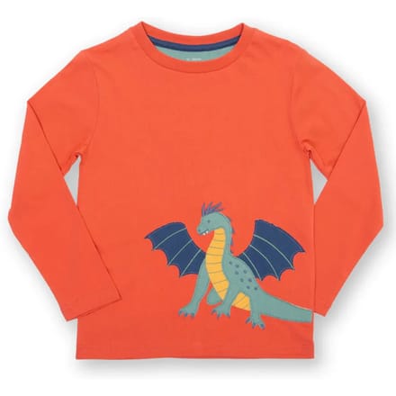 Kinder-T-shirt met lange mouwen Kite King Dragon