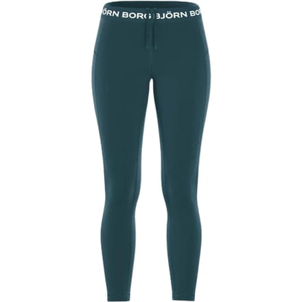 Björn Borg Performance Tight Dames Sportlegging - Groen - Maat S
