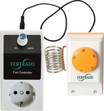 Fertraso - Fan controller + thermostaat - 6,5 Amp