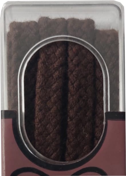 Bob Veter - Donker Bruin - Plat - Lengte 75 cm - Breedte 7 mm - Schoenveter