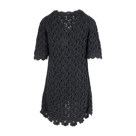 Moschino Goedkoop en Chic Gehaakte Jas met Korte Mouwen - '10s
