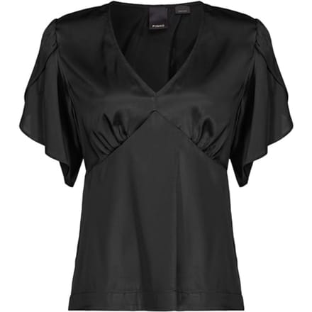 PINKO Williamson Blusa Satin Stretch Black Größe: 38 | Blusen Outlet | Damen | Schwarz