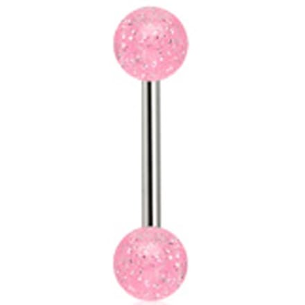 Piercing spikkel roze 1.6x16 - LMPiercings