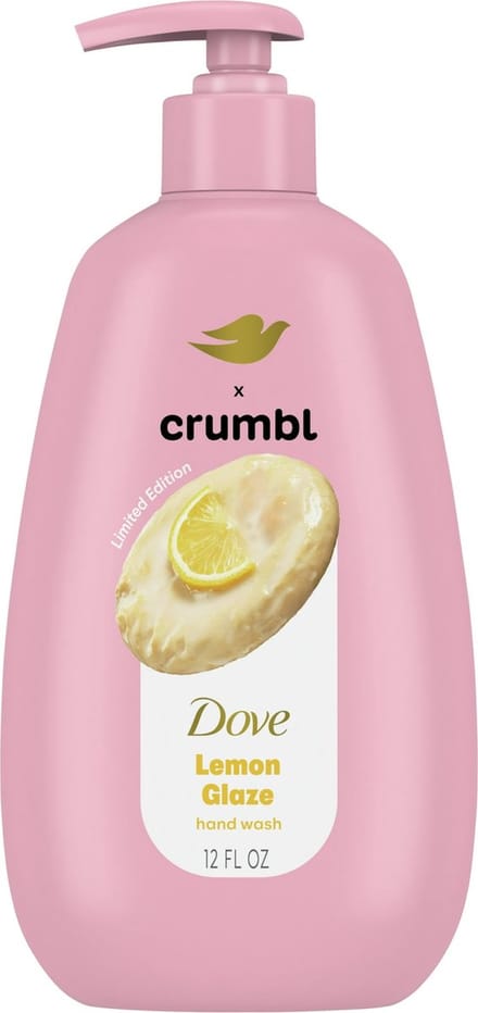 Dove x Crumbl Moisturizing Liquid Hand Wash Lemon Glaze - Handzeep