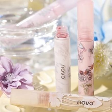 NOVO - Flowers Series Mirror Lip Glaze - 4 Colours 08# - 2.5g